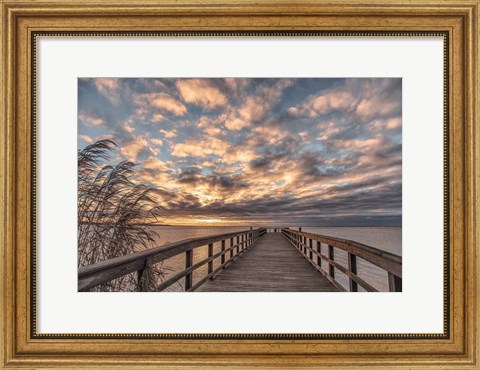 Framed East Islip Sunrise Print