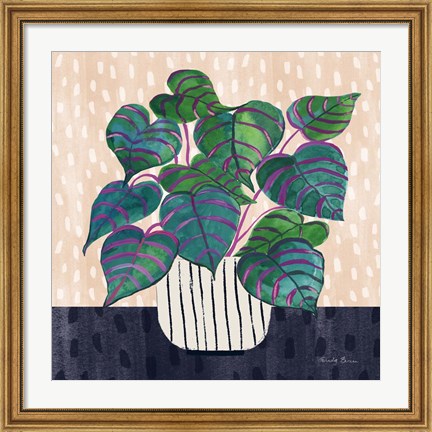 Framed Potted Jewels I Abstract Print