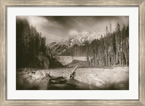 Framed Hike to the Falls Print