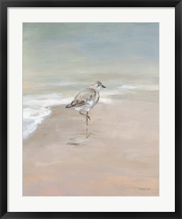 Framed Shorebirds on the Sand II Print