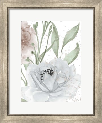 Framed Floral Bloom Panel 2 Print