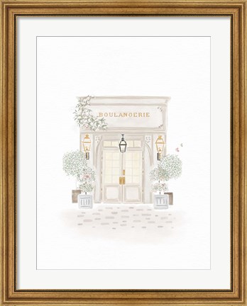 Framed Boulangerie Print