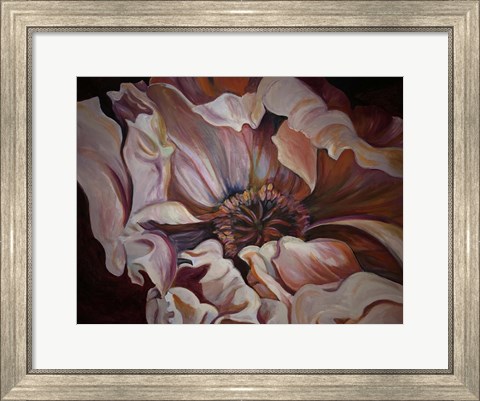 Framed Moody Flower Print