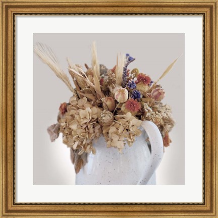 Framed Dried Flowers Print