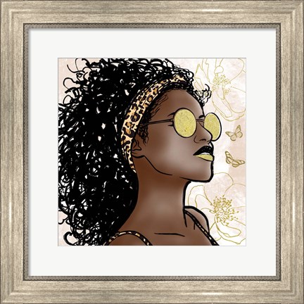 Framed Empowered Woman Print