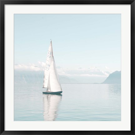 Framed Sailboat Print