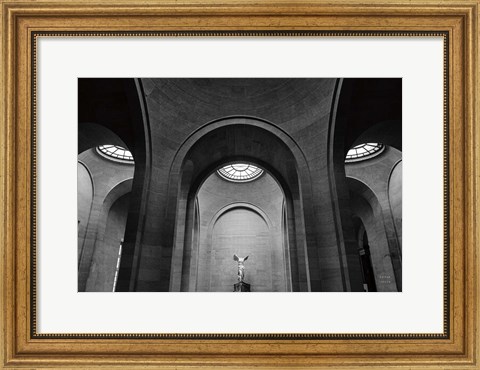 Framed Winged Victory of Samothrace Print