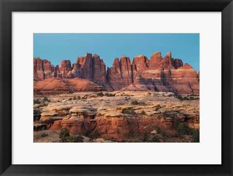 Framed Needles Canyonlands National Park Print