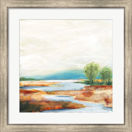 Framed Autumn Wetland Print