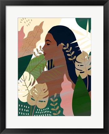 Framed Beauty 1 Print