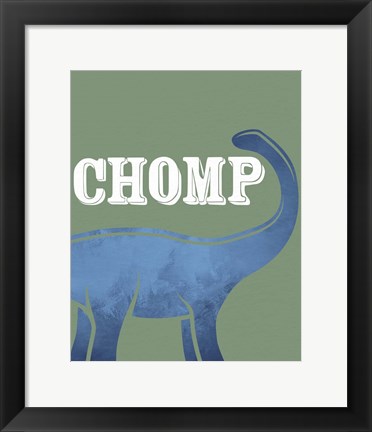 Framed Stomp 3 Print