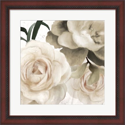 Framed Fall Blooms 1 Golden Print