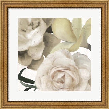 Framed Fall Blooms 2 Golden Print