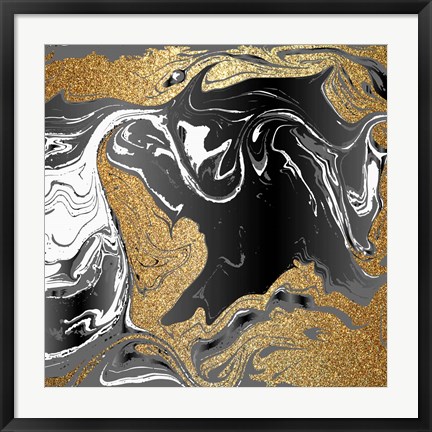 Framed Agate Beauty 3 Print