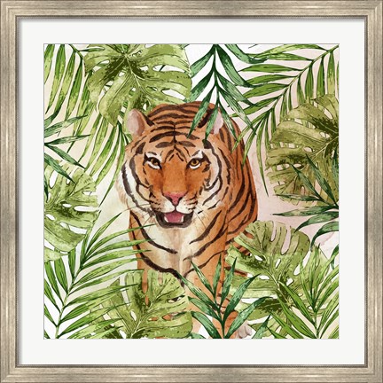 Framed Big Cats 1 Print