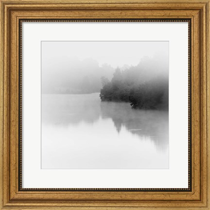 Framed Tranquil Lake Print