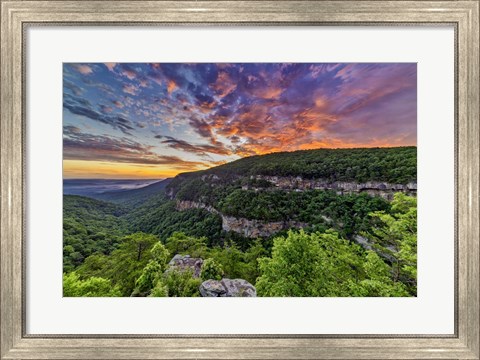 Framed Cloudland Canyon Sunrise Print