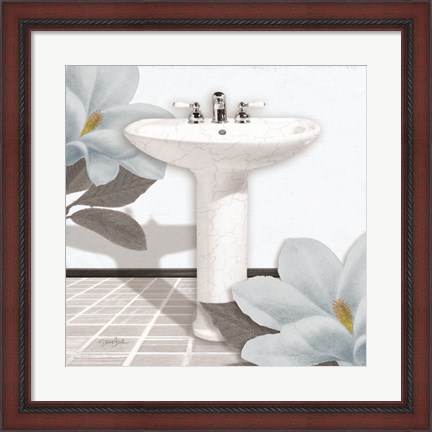 Framed Powder Sink 2 Print