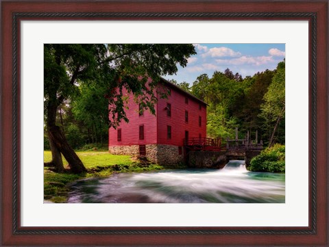 Framed Alley Mill Print