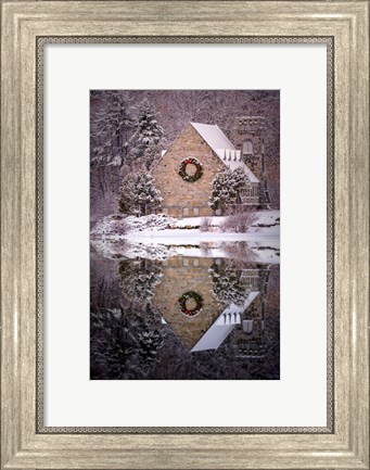 Framed Wachusett Reflection Print