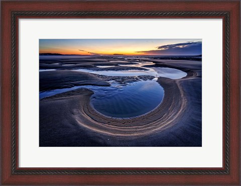 Framed Popham Beach Sunrise Print