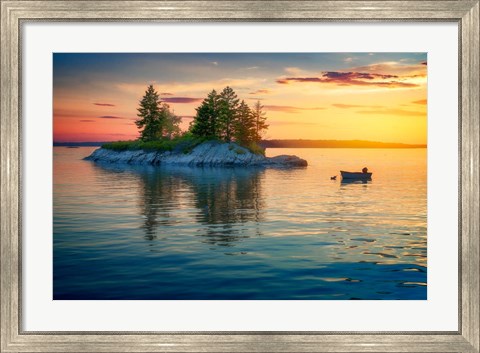 Framed Sunset Reset Print