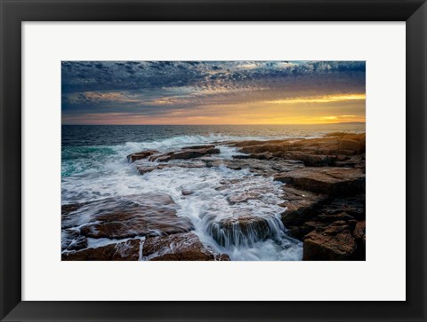 Framed Schoodic Point Print