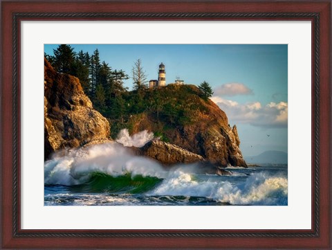 Framed Cape Disappointment Print