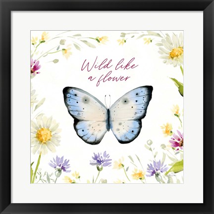 Framed Wild for Wildflowers VII Print