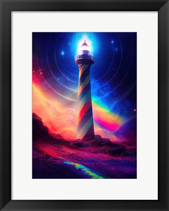 Framed Lighthouse2 Print