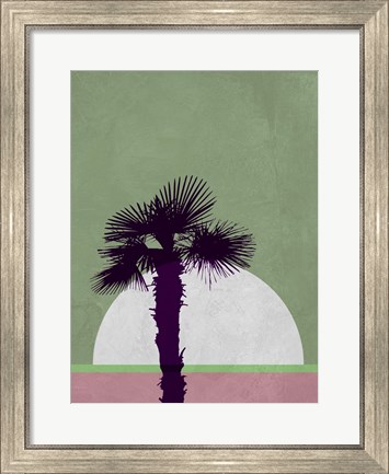 Framed Desert Palm Tree Print