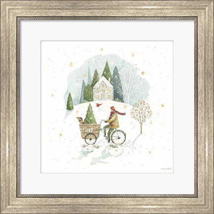 Framed Magical Winterland III Print