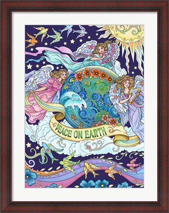 Framed Peace on Earth Print