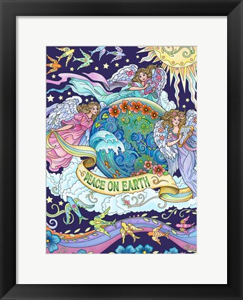 Framed Peace on Earth Print