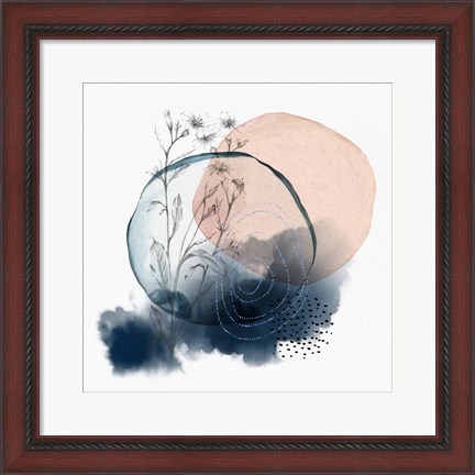 Framed Abstract Art Composition VII Print