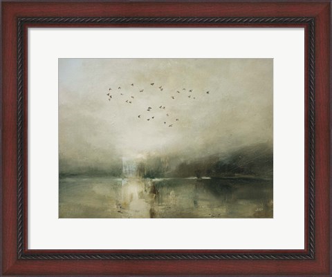 Framed Evening Flight Print