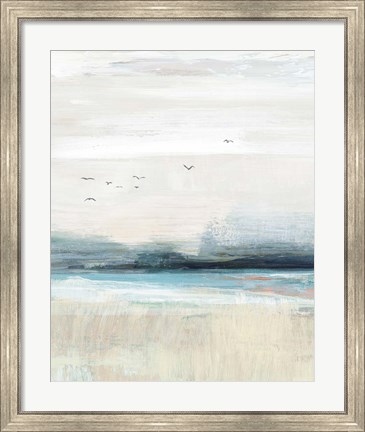 Framed Coastal Birds II Print