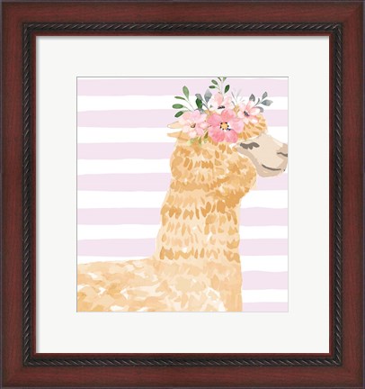 Framed Llama II Print