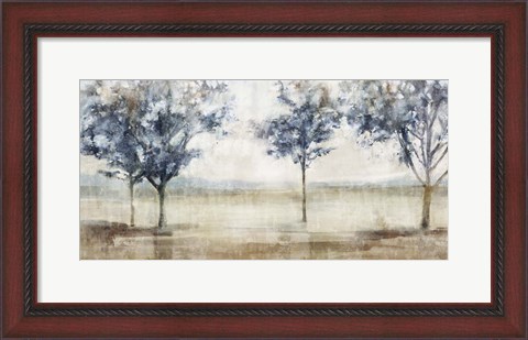 Framed Moody Trees Print