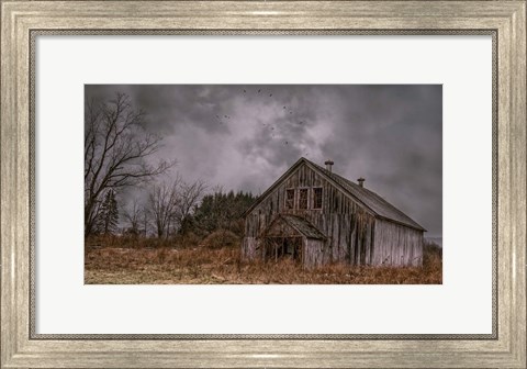 Framed Overtaken by Time Print