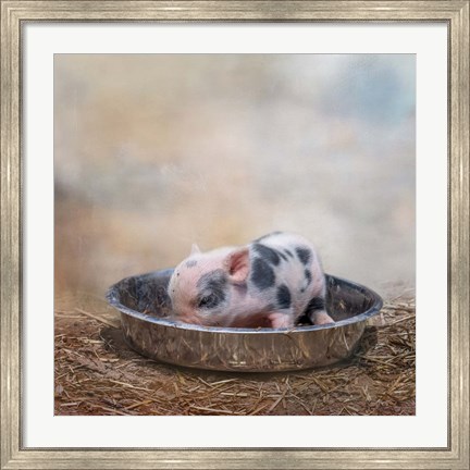 Framed This Little Piggy Print