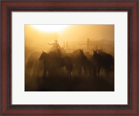 Framed Dusk Print