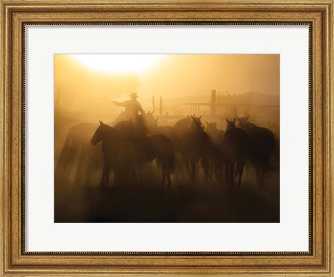 Framed Dusk Print