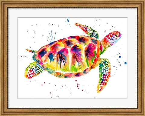 Framed Sea Turtle Print