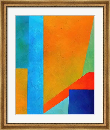 Framed Facets of Life Print