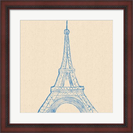 Framed Eiffel Tower Print