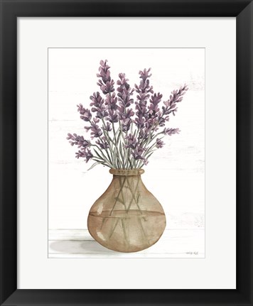 Framed Honeybloom Lavender II Print