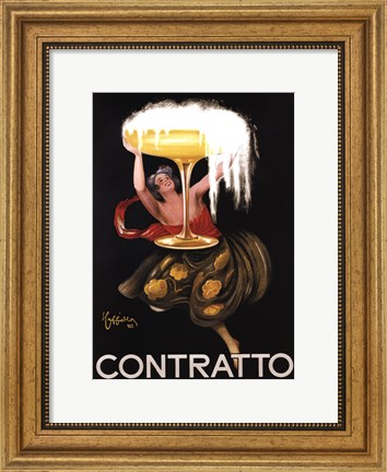 Framed Contratto Print