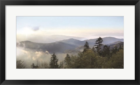 Framed Foggy Start Print