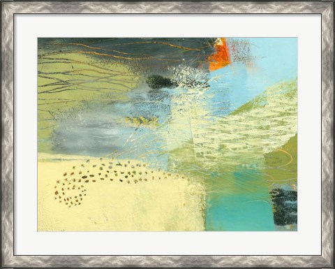 Framed Fondness of Fields 4 Print